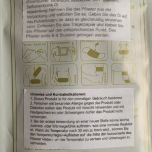 Moxibustion-Pflaster